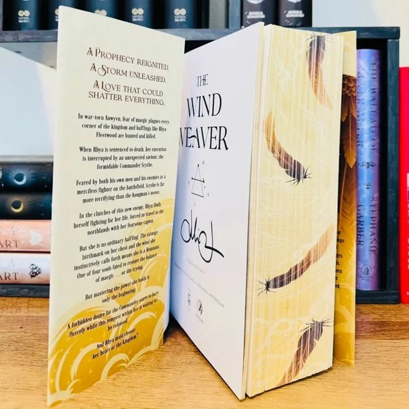 Fairyloot Exclusive Signed Edition The Wind Weaver by Julie Johnson